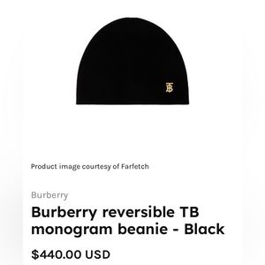 Burberry Cashmere Lola Beanie